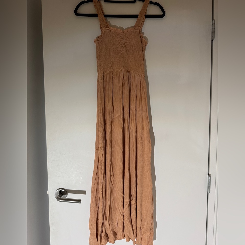 Kiwi & Punch Peach Maxi Dress
